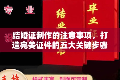 勐海结婚证制作的注意事项，打造完美证件的五大关键步骤